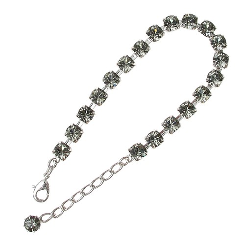Bracciale argentato antico con