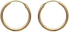 Orecchini A Cerchio In Oro