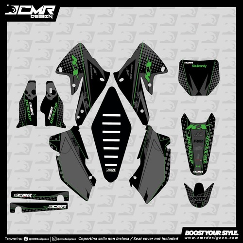 Kit grafiche adesivi - adesivi, in