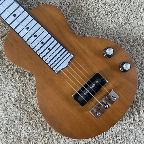 Natural finish lap steel - finish,