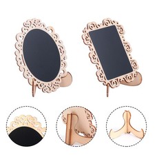 10 bacheche scavate, piccole lavagne, mini lavagne in legno