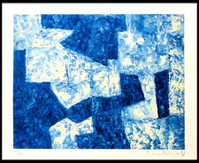 Serge Poliakoff Litografia MOMA firmata op numerata a matita Piet Mondrian -.