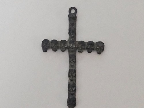 Croce vintage memento mori - memento,