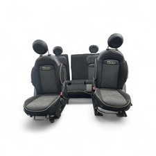Tappezzeria / sedili in pelle e stoffa neri e grigi Fiat 500X Sport (2014 > )