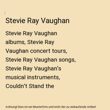 Stevie Ray Vaughan: Stevie Ray