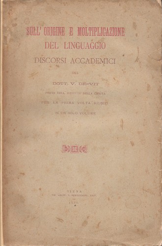 1888 vit sull - 1888, sull'origine