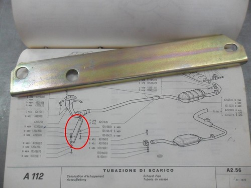 Staffa traversa supporto - traversa,