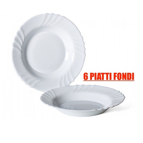Piatti fondi bormioli ebro - piatti,