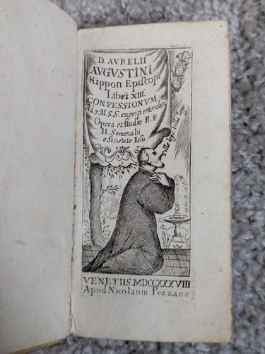 Libro antico 1738 confessioni - libro,