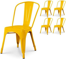 - Set Di 4 Sedie in Metallo