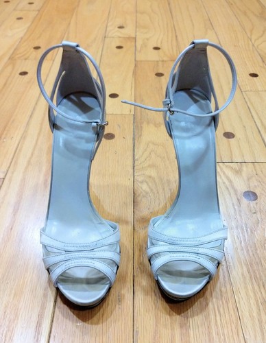 Gucci raso seta grigio - raso, 105mm