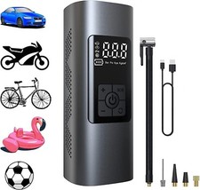 Mini Compressore Aria Portatile Gonfiatore Elettrico 150PSI per  Auto, Bici 60W