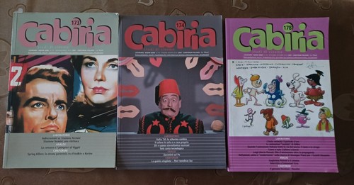 Cabiria 173 174 - cabiria, studi