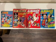 Le Journal de Mickey Almanach - 1984-1987 (4 issues). Annual. Vintage Disney