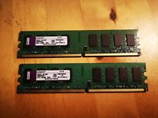 4GB Kit Memorie DDR2 Kingston KVR667D2N5/2G 2GB (X2) PC2-5300 667MHz CL5 240-Pin