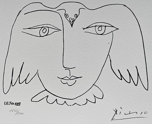 Pablo picasso visage la - visage,
