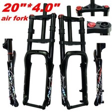 Forcella Fat Bike Doppia Spalla 20" 4.0 Air Forcella Neve MTB Moutain Bike Forcella 135mm 