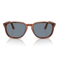 Occhiali da sole Persol PO 3019-S 96/56 Terra di Siena 52/18 52mm lenti blu cristallo