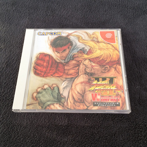 Dreamcast street fighter iii - dreamcast, w