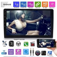 10 pollici Android 2 DIN Universale Autoradio Doppio Din GPS Bluetooth WiFi