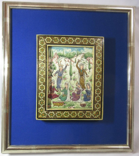 Quadro miniatura persiano