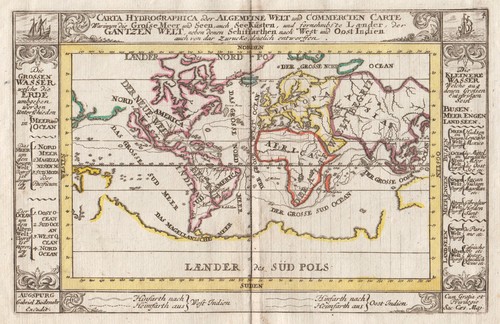 Cartina del mondo originale - del,