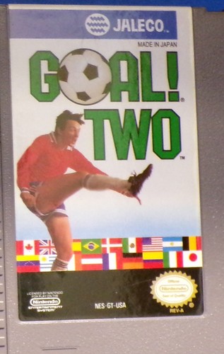 Goal two nintendo nes - two,