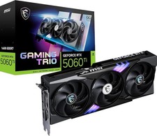 Scheda grafica MSI GeForce RTX 5060 Ti 16G GAMING TRIO OC - GPU RTX 5060 Ti, 16 GB