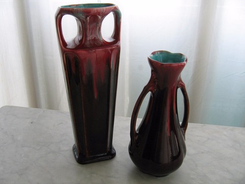 Coppia vasi ceramica orchies - coppia,