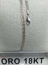 Bracciale in oro bianco 750 18