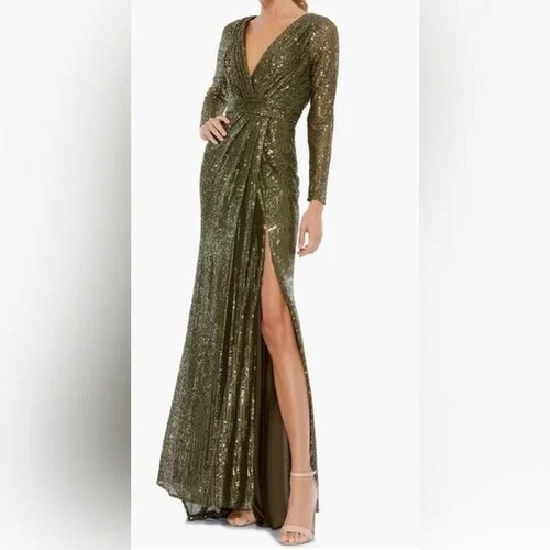 Abito ieena mac duggal - duggal, verde
