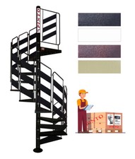 SCALA A CHIOCCIOLA modello