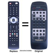Telecomando ricambio per - telecomando,