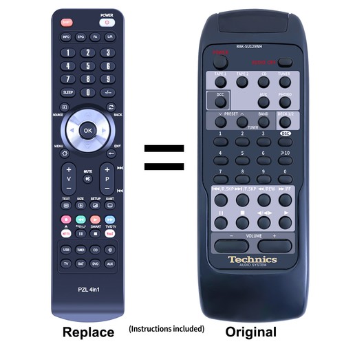 Telecomando ricambio per - telecomando,