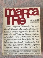 MARCATRE, n. 30/31/32/33, Lerici 1976, Sangiuneti, Diacono, Artaud, Caruso