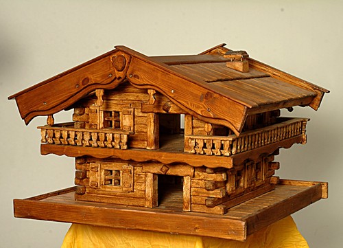 Villa per uccellini - , "passero"