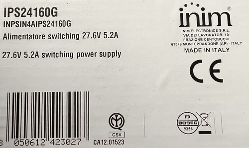 Inim ips24160g alimentatore - inim,