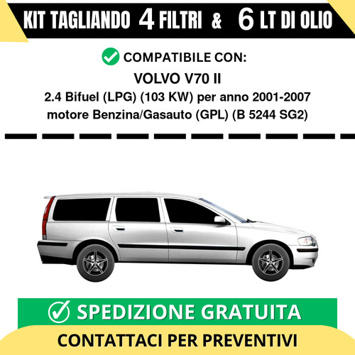 Tagliando per volvo v70 - tagliando,