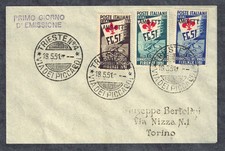 1951  FDC ITALIA TRIESTE ZONA