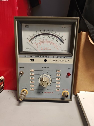 Millivoltmetro gtv 417 - millivoltmetro, gw