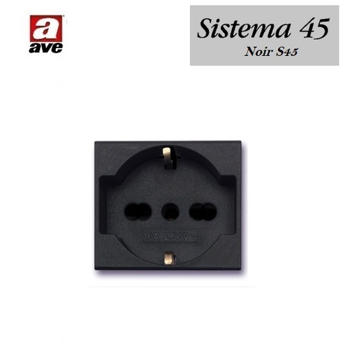 Presa schuko bipasso - schuko,