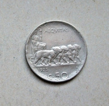 1925 RIGATO 50 centesimi
