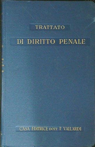 Trattato diritto penale - trattato,