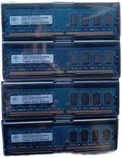 MEMORIE RAM NANYA 4 GB (2 x 2 GB) DDR2 800 MHz - 1,8 V - DIMM SDRAM PC2 DESKTOP