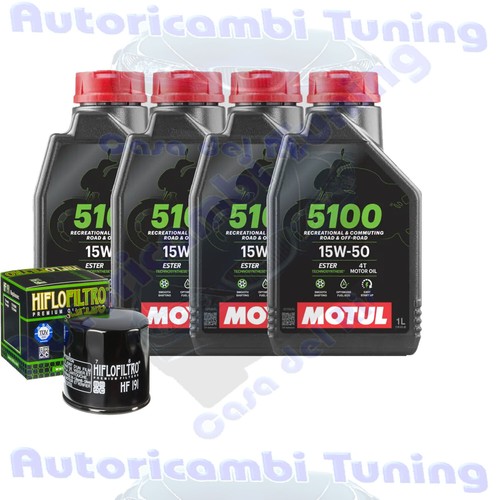 Kit tagliando olio motul 5100 - motul,