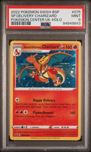 Special delivery charizard psa - delivery,