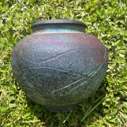 Vaso ceramica fine art cotto
