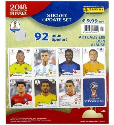 Panini mondiali russia - mondiali, 2018