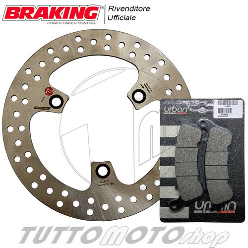 Kit disco freno ant - kit,