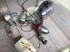 anni 70 ? Halfords + dinamo Aprilia e altre luci da restaurare non testato